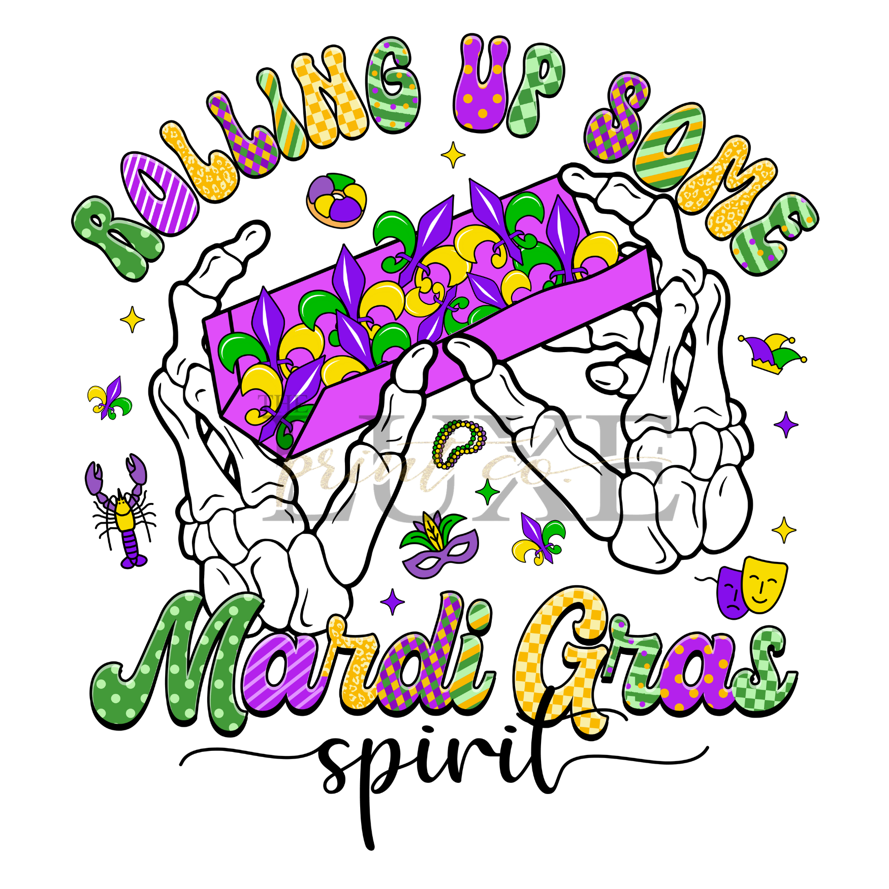 Rolling Up Some  DTF Print