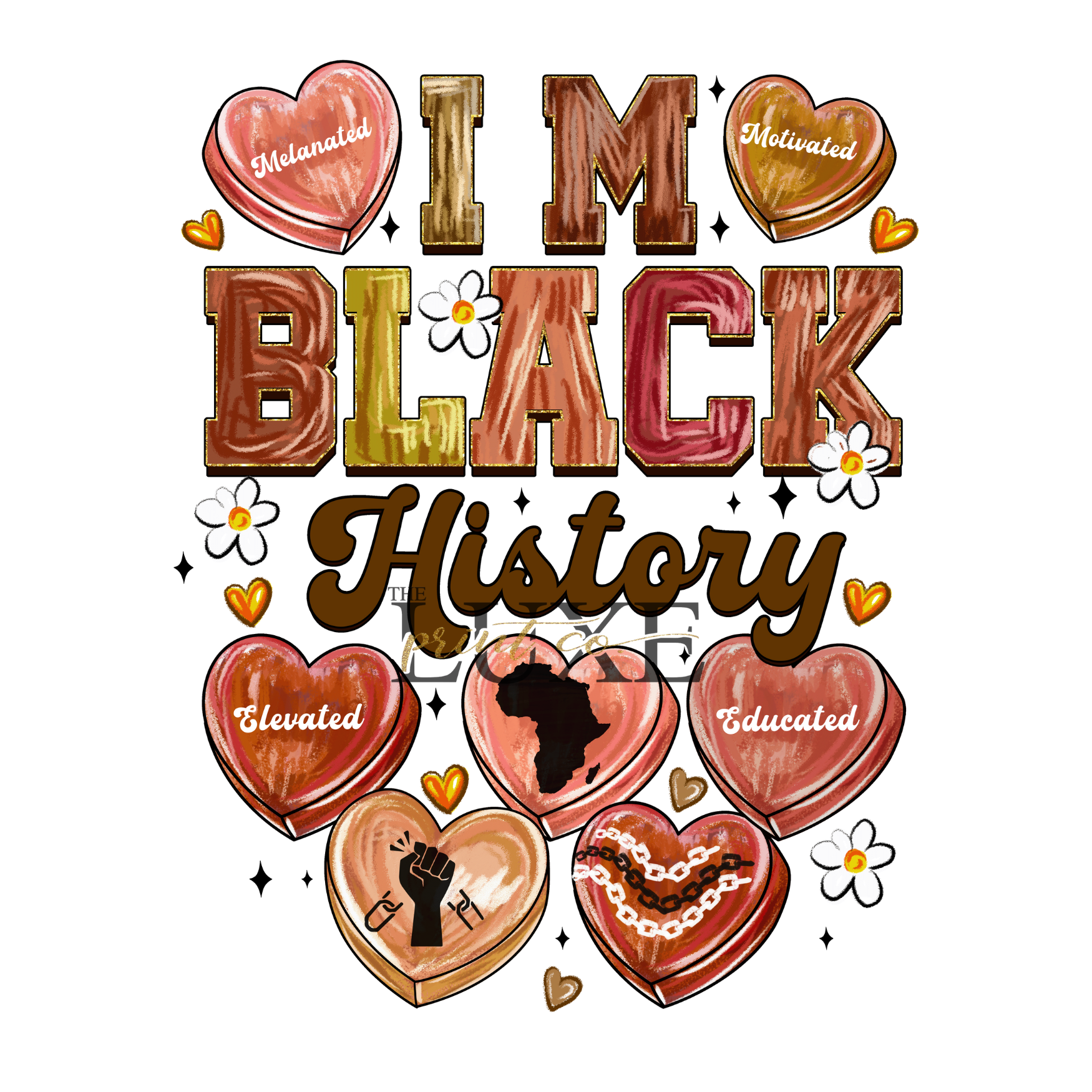 Im Black History DTF Print