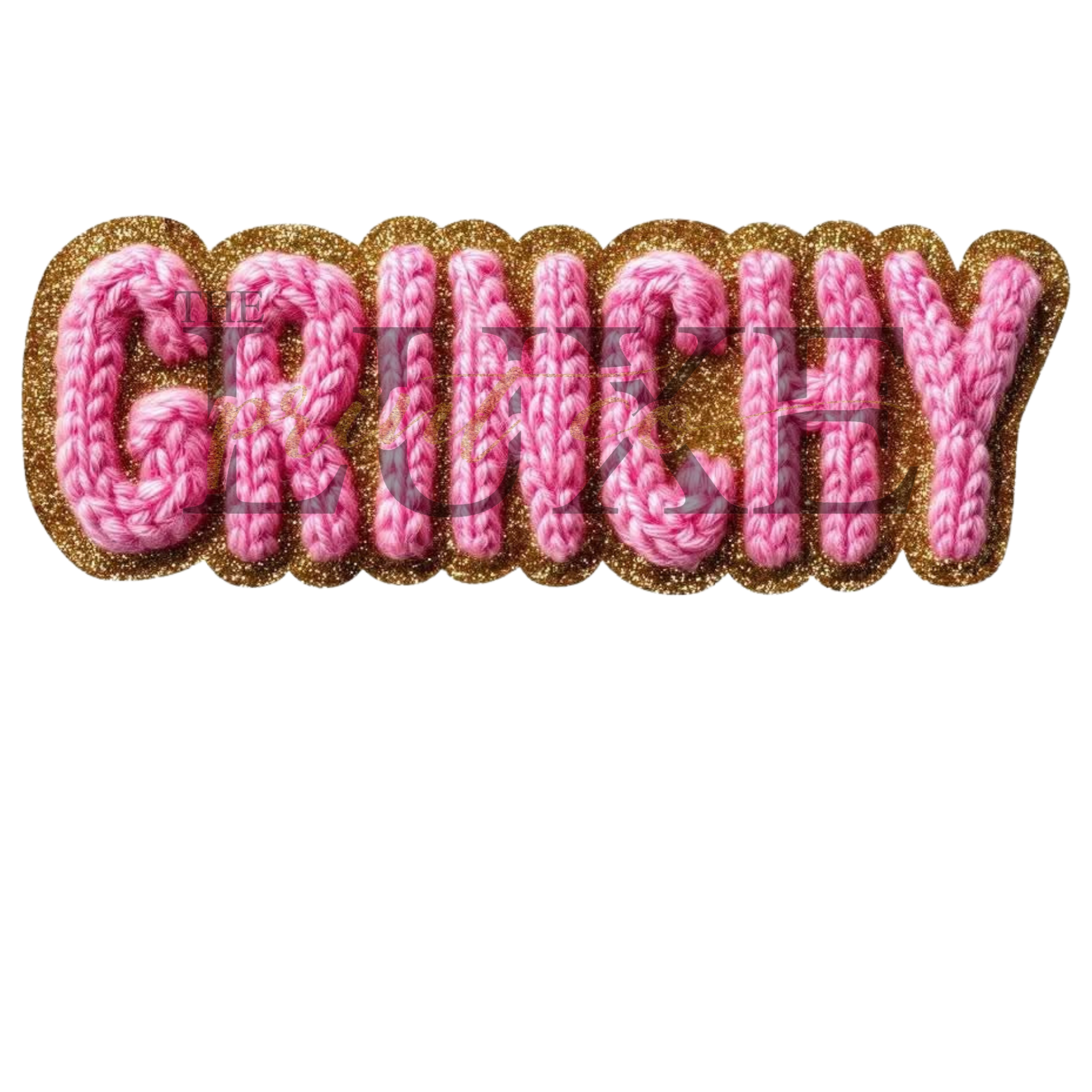 Pink Grinchy DTF Print