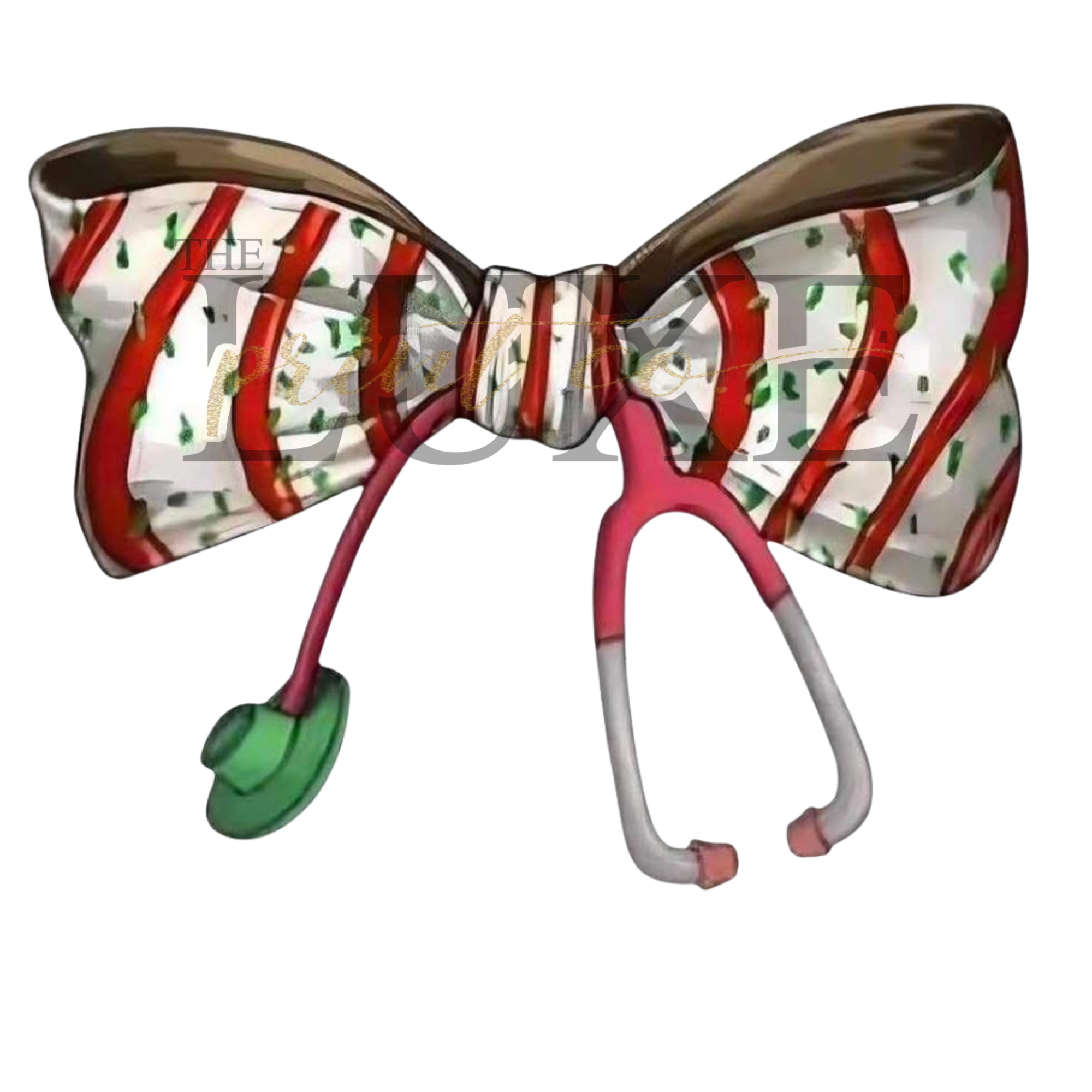 Little Debbie Nurse Stethoscope DTF Print