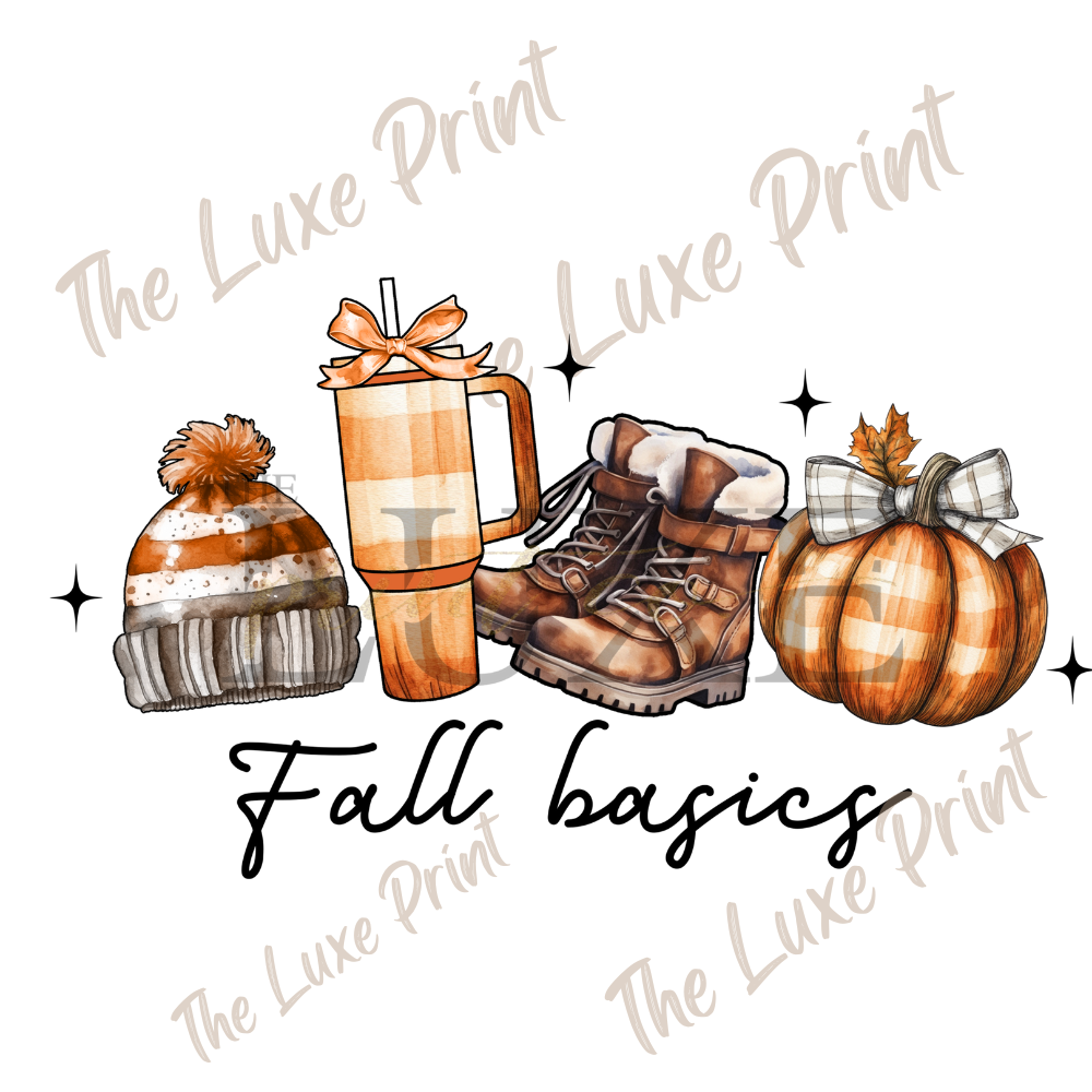 Fall Basics DTF Print