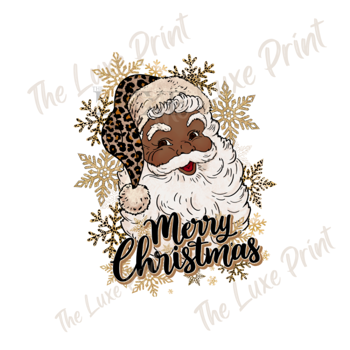 Merry Christmas DTF Print